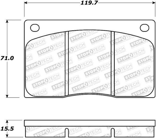 StopTech - StopTech Street Brake Pads