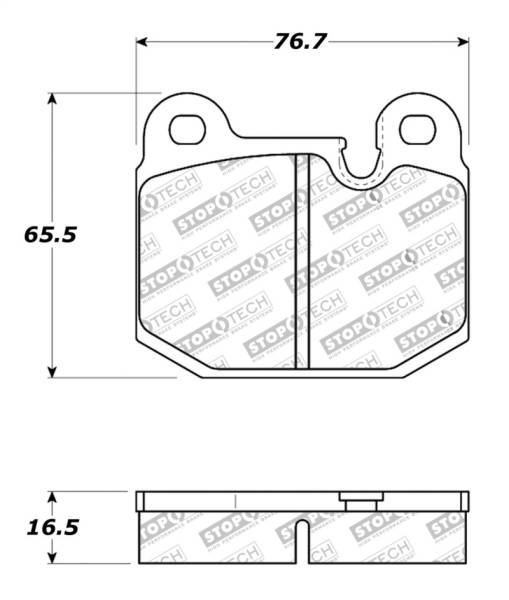 StopTech - StopTech Street Touring Brake Pads