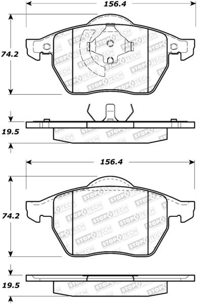 StopTech - StopTech Street Brake Pads