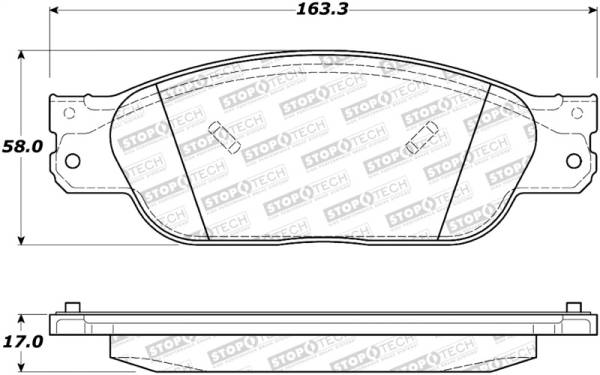 StopTech - StopTech Street Brake Pads