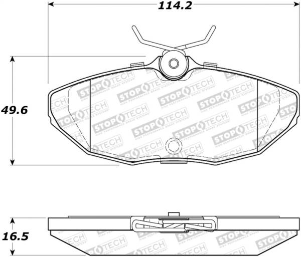 StopTech - StopTech Street Brake Pads