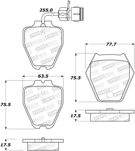 StopTech - StopTech Street Brake Pads