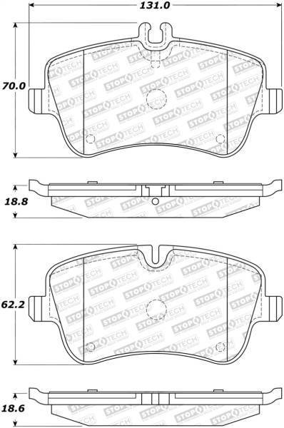 StopTech - StopTech Street Brake Pads