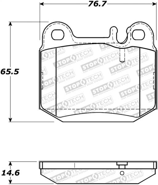 Stoptech - StopTech Street Brake Pads