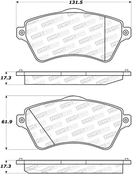 Stoptech - StopTech Street Brake Pads