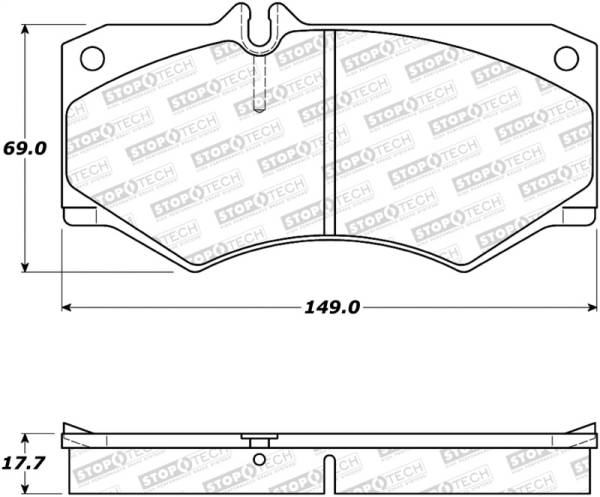 StopTech - StopTech Street Brake Pads