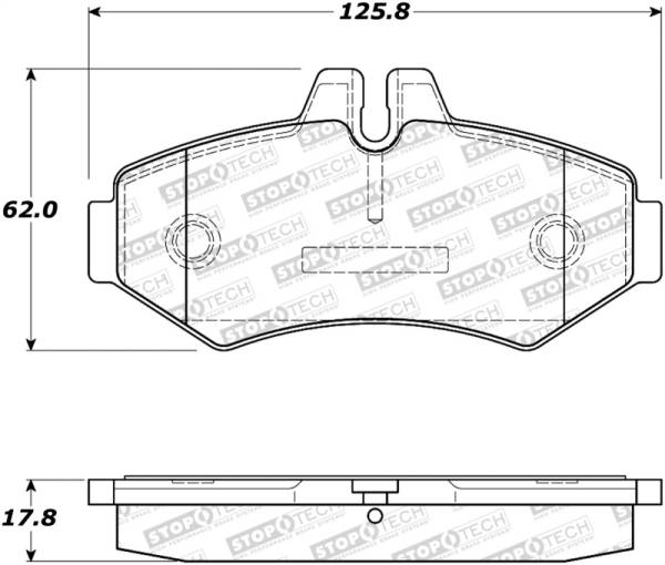 StopTech - StopTech Street Brake Pads