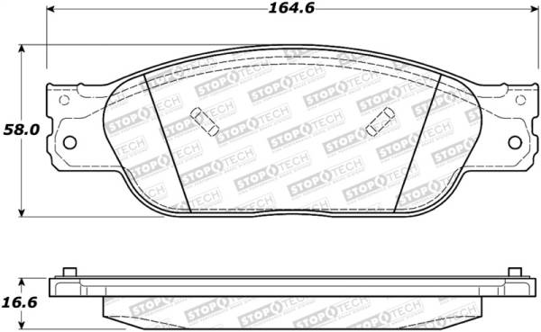 StopTech - StopTech Street Brake Pads