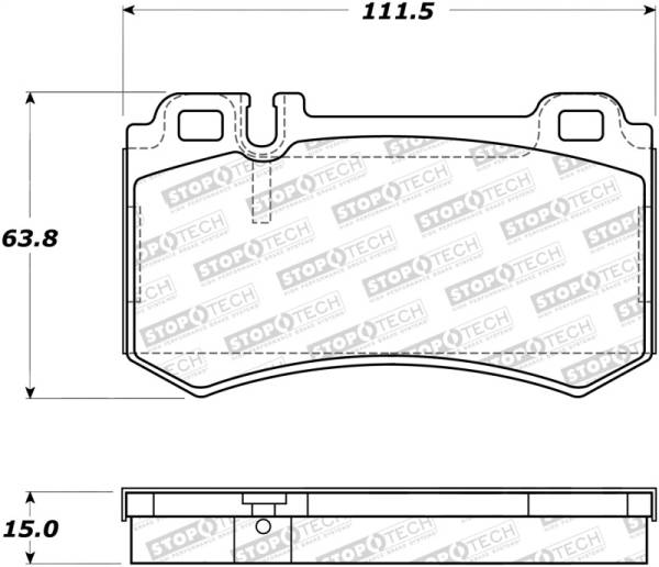 StopTech - StopTech Street Brake Pads