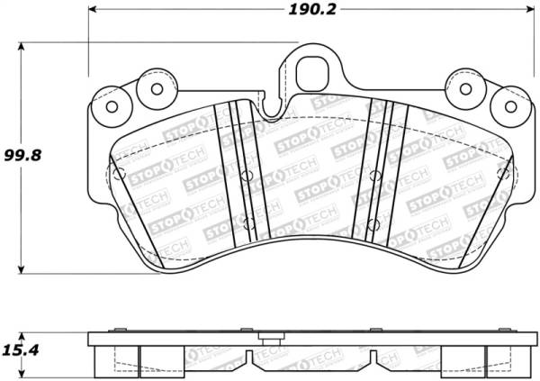 StopTech - StopTech Street Brake Pads