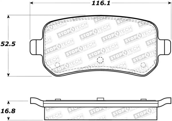 StopTech - StopTech Street Brake Pads