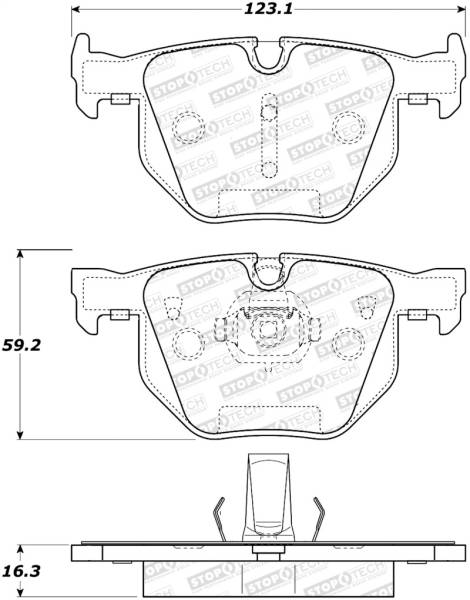 StopTech - StopTech Street Brake Pads