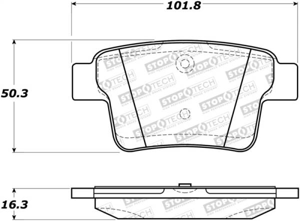 StopTech - StopTech Street Brake Pads