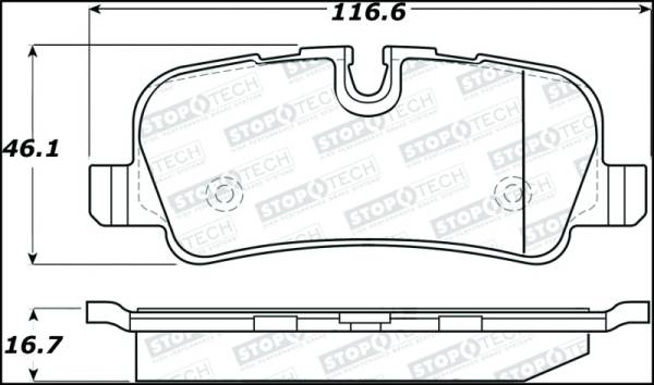 StopTech - StopTech Street Brake Pads