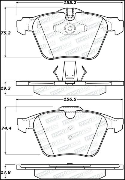 StopTech - StopTech Street Brake Pads