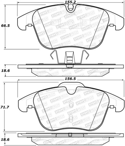 StopTech - StopTech Street Brake Pads