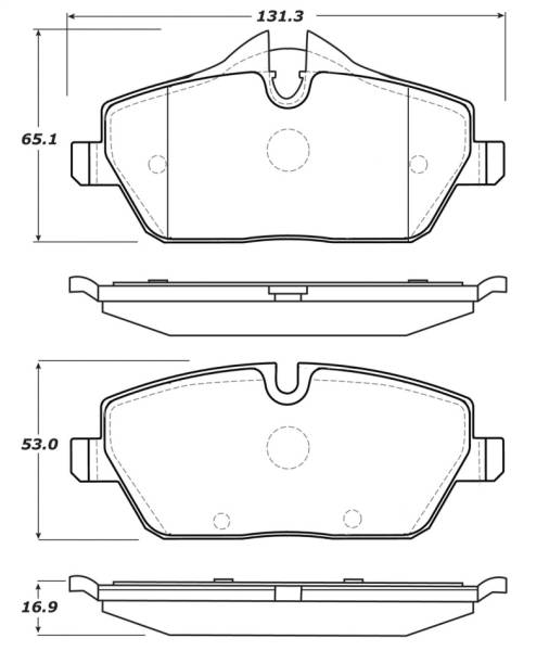 StopTech - StopTech Street Touring Brake Pads