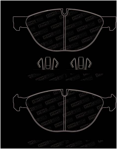 StopTech - StopTech Street Brake Pads - Front