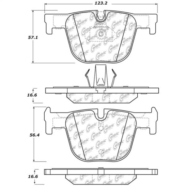 StopTech - StopTech Street Touring Brake Pads