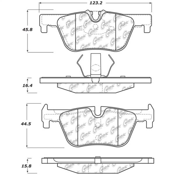 StopTech - StopTech Street Touring Brake Pads