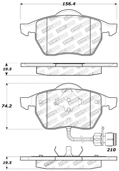 StopTech - StopTech Performance Brake Pads