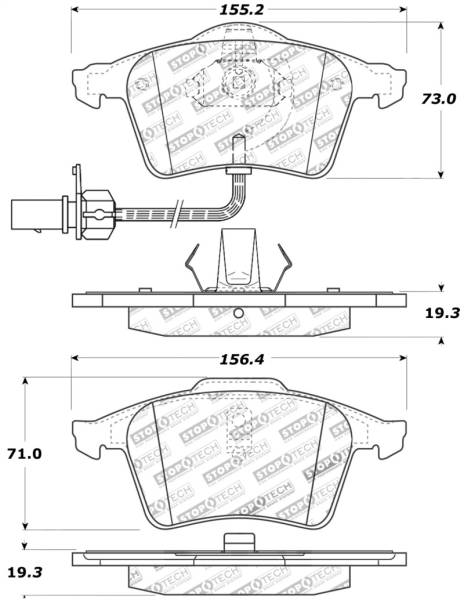 StopTech - StopTech Performance Brake Pads