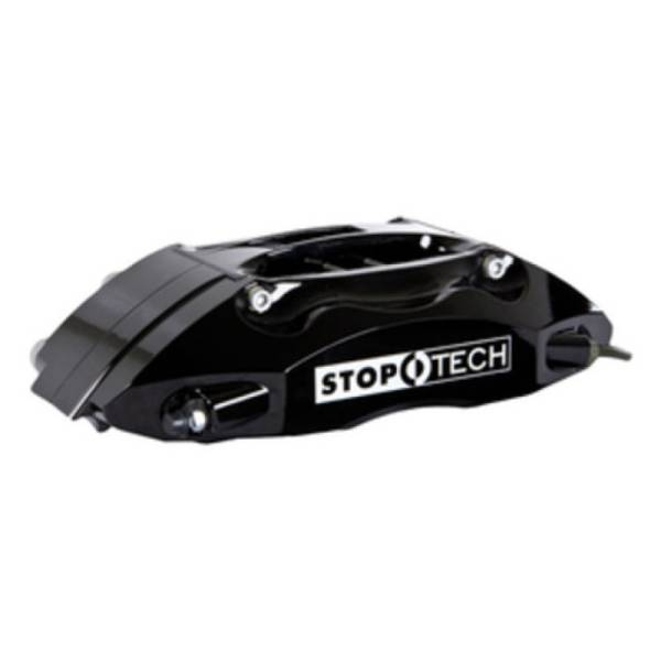 StopTech - StopTech 08-13 BMW M3/11-12 1M Coupe Rear Black ST-40 Calipers 355x32 Slotted Rotors/Pads/SS Lines