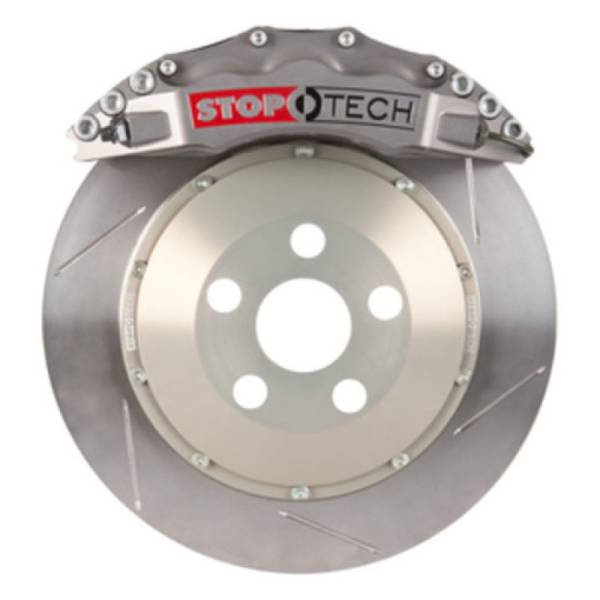 StopTech - StopTech 08-13 BMW M3/11-12 1M Coupe Front BBK w/ ST-60 Trophy Calipers Slotted 380x35mm Rotors