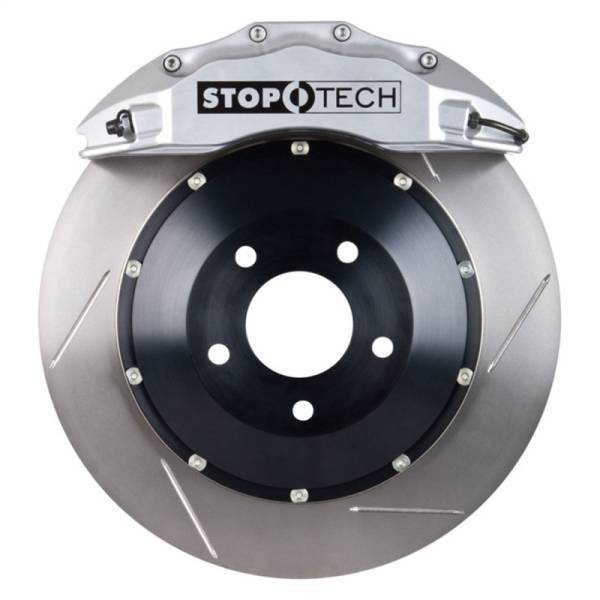 StopTech - StopTech Porsche 911 05-10 Carrera Front BBK ST-60 Caliper Silver / 2pc Slotted 380x32mm Rotor