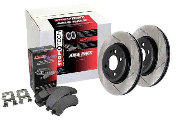 StopTech - Street Axle Pack, Slotted, 4 Wheel