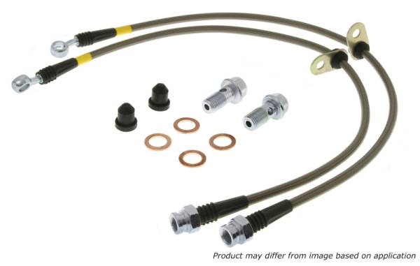 StopTech - StopTech 3/99-06 Audi TT/TT Quattro Front Stainless Steel Brake Line Kit