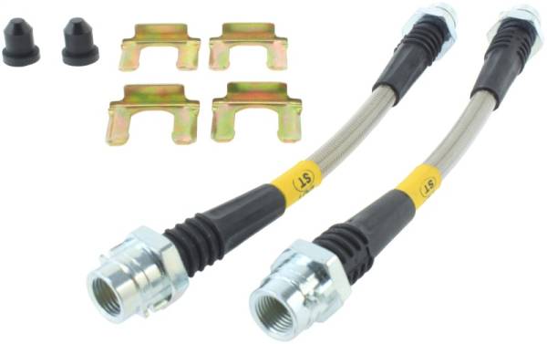 StopTech - StopTech 98-06 Golf 1.8 Turbo/VR6/20th Ann Rear Stainless Steel Brake Line Kit (does not replace all