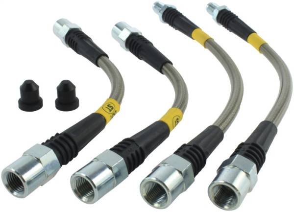 StopTech - StopTech Audi Rear Stainless Steel Brake Line Kit