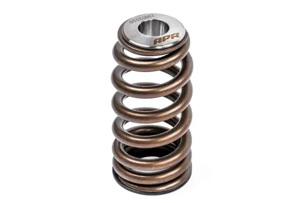 APR - APR Valve Spring Kit 4140 Heat-Treated Chrome Molly Steel Spring Seats w/Black Oxide Coating 6AL4V American Titanium Retainers Works w/OEM Valves 1 Set - MS100258