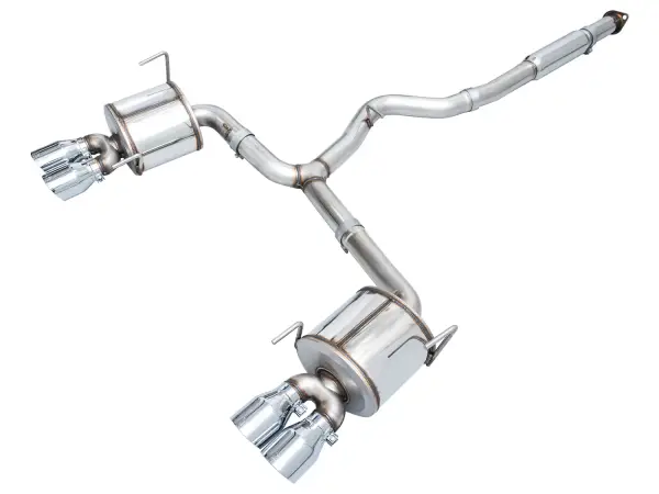 AWE Tuning - AWE Tuning 2022+ VB Subaru WRX Touring Edition Exhaust - Chrome Silver Tips