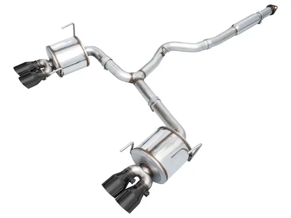 AWE Tuning - AWE Tuning 2022+ VB Subaru WRX Touring Edition Exhaust - Diamond Black Tips