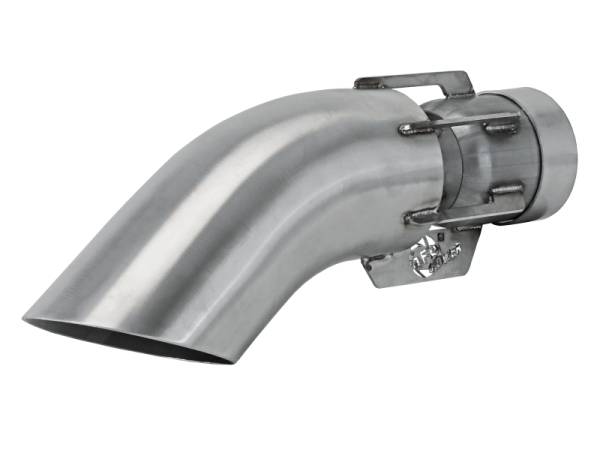 aFe - aFe MACH Force-Xp 304 Stainless Steel Clamp-on Exhaust Tip Brushed