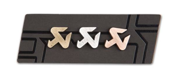 Akrapovic - Akrapovic Cut copper/silver/brass pin set