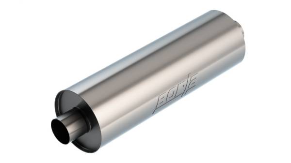 Borla - Borla Specialty Muffler 3in Center In/Out 7.75in Dia. 24in Body 29in OAL Touring Un-Notched