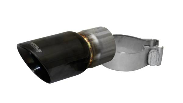 CORSA Performance - Corsa Single Universal 2.5in Inlet / 3in Outlet Black PVD Pro-Series Tip Kit