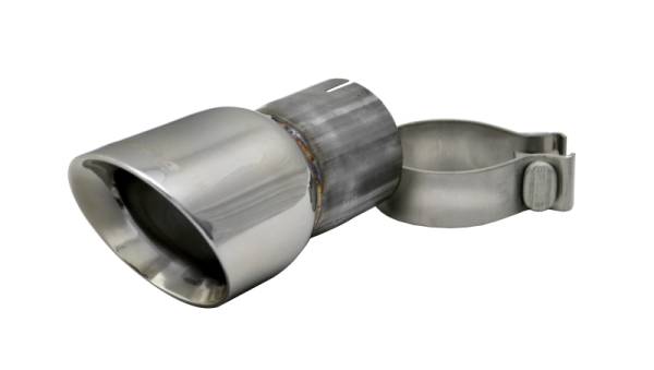 CORSA Performance - Corsa Single Universal 2.75in Inlet / 3.5in Outlet Polished Pro-Series Tip Kit