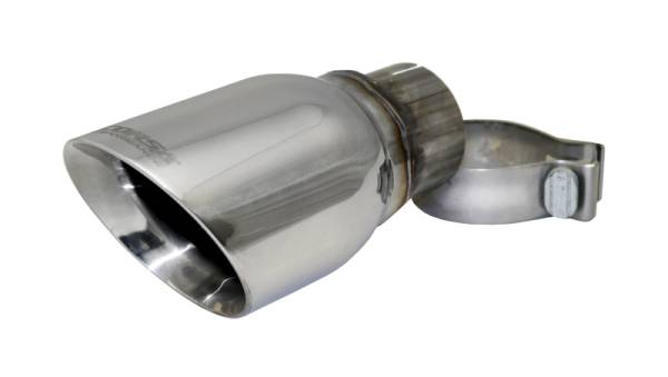 CORSA Performance - Corsa Single Universal 2.5in Inlet / 4in Outlet Polished Pro-Series Tip Kit