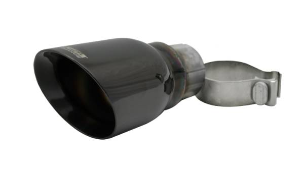 CORSA Performance - Corsa Single Universal 2.5in Inlet / 4in Outlet Black PVD Pro-Series Tip Kit