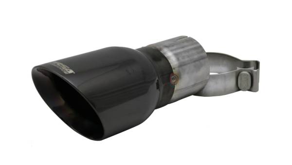 CORSA Performance - Corsa Single Universal 3.0in Inlet / 4.0in Outlet Black PVD Pro-Series Tip Kit