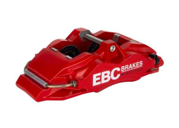 EBC - EBC Racing 2014+ Audi S1 (8X) Front Left Apollo-4 Red Caliper