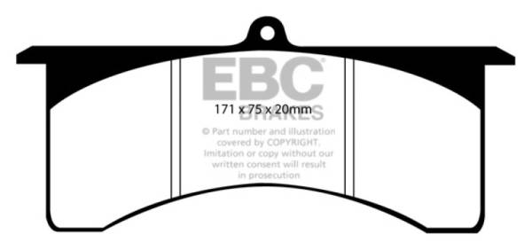 EBC - EBC Brakes Greenstuff 2000 Series Sport Pads - DP21148