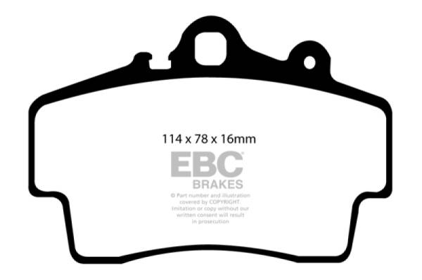 EBC - EBC Brakes Greenstuff 2000 Series Sport Pads