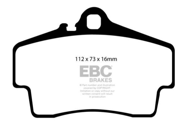 EBC - EBC Brakes Greenstuff 2000 Series Sport Pads