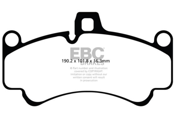 EBC - EBC Brakes Greenstuff 2000 Series Sport Pads