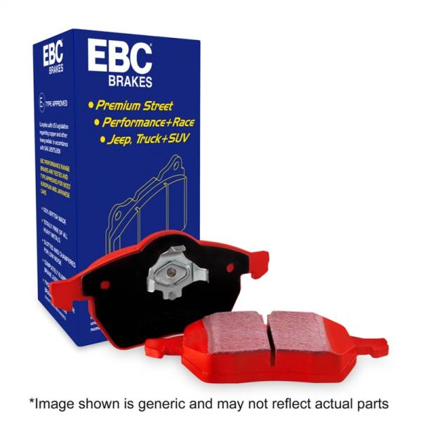 EBC - EBC 19-22 Mercedes-Benz GLC300 (Coupe C253) 4Matic 2.0T Redstuff Front Brake Pads